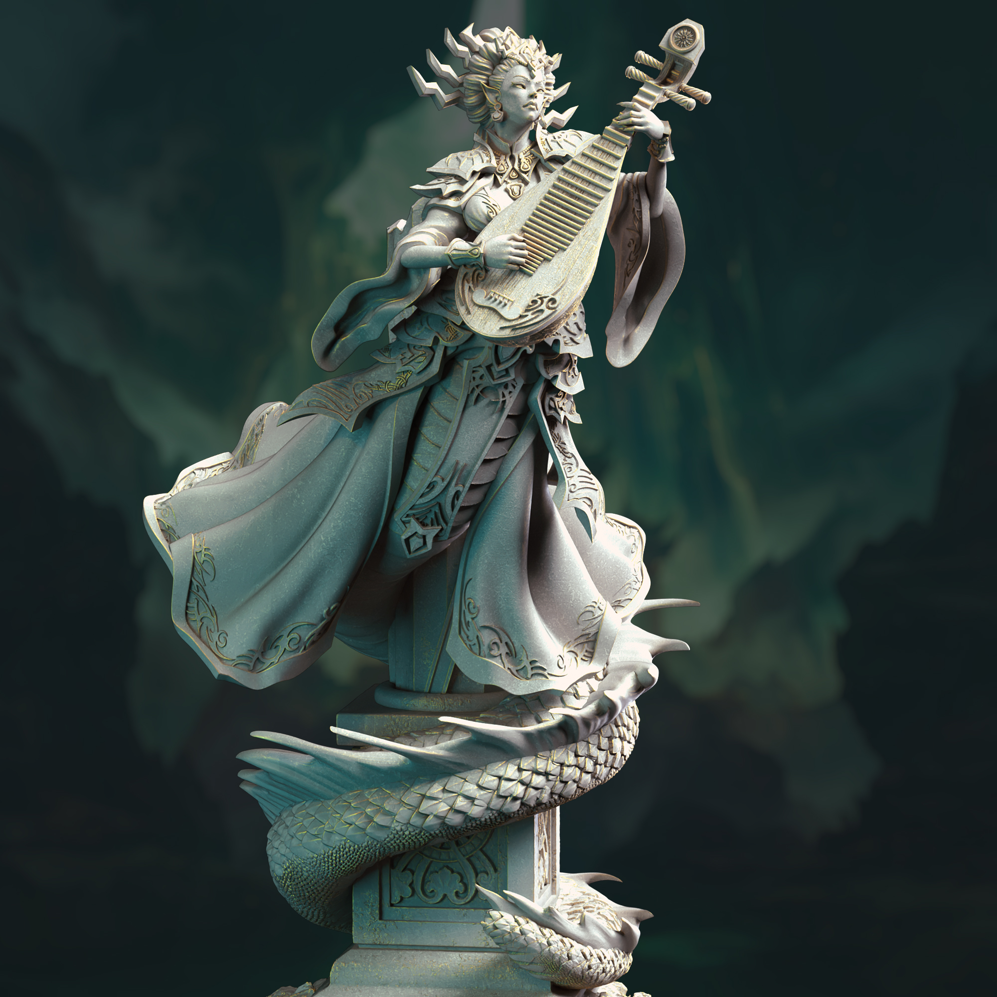 Eastern Medusa Siren - Lian She